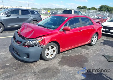 2013 Toyota Corolla S from USA, damaged, VIN 2T1BU4EE2DC101092